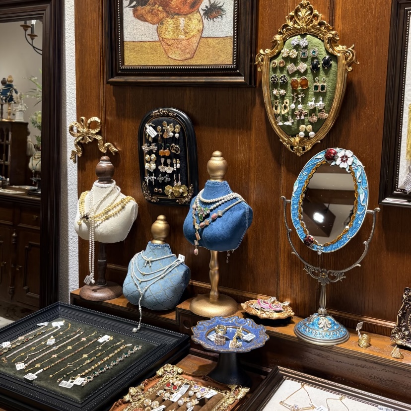 铜合金项链 【粉丝专享】原创定制时尚耳饰项链胸针