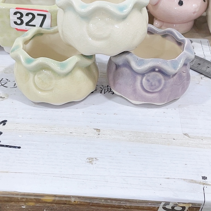 花盆陶瓷款式12包邮