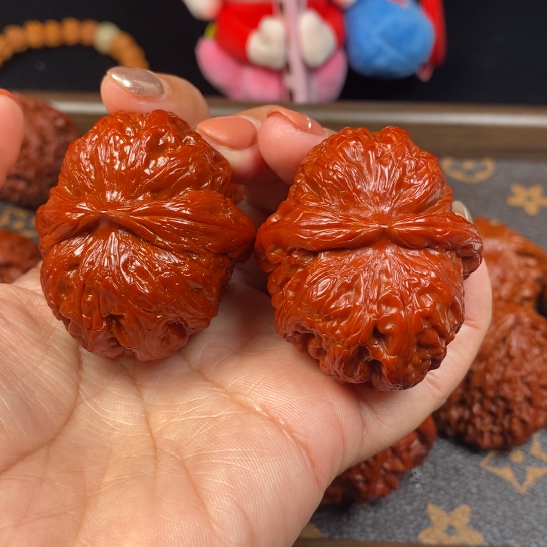 文玩核桃把件元宝14