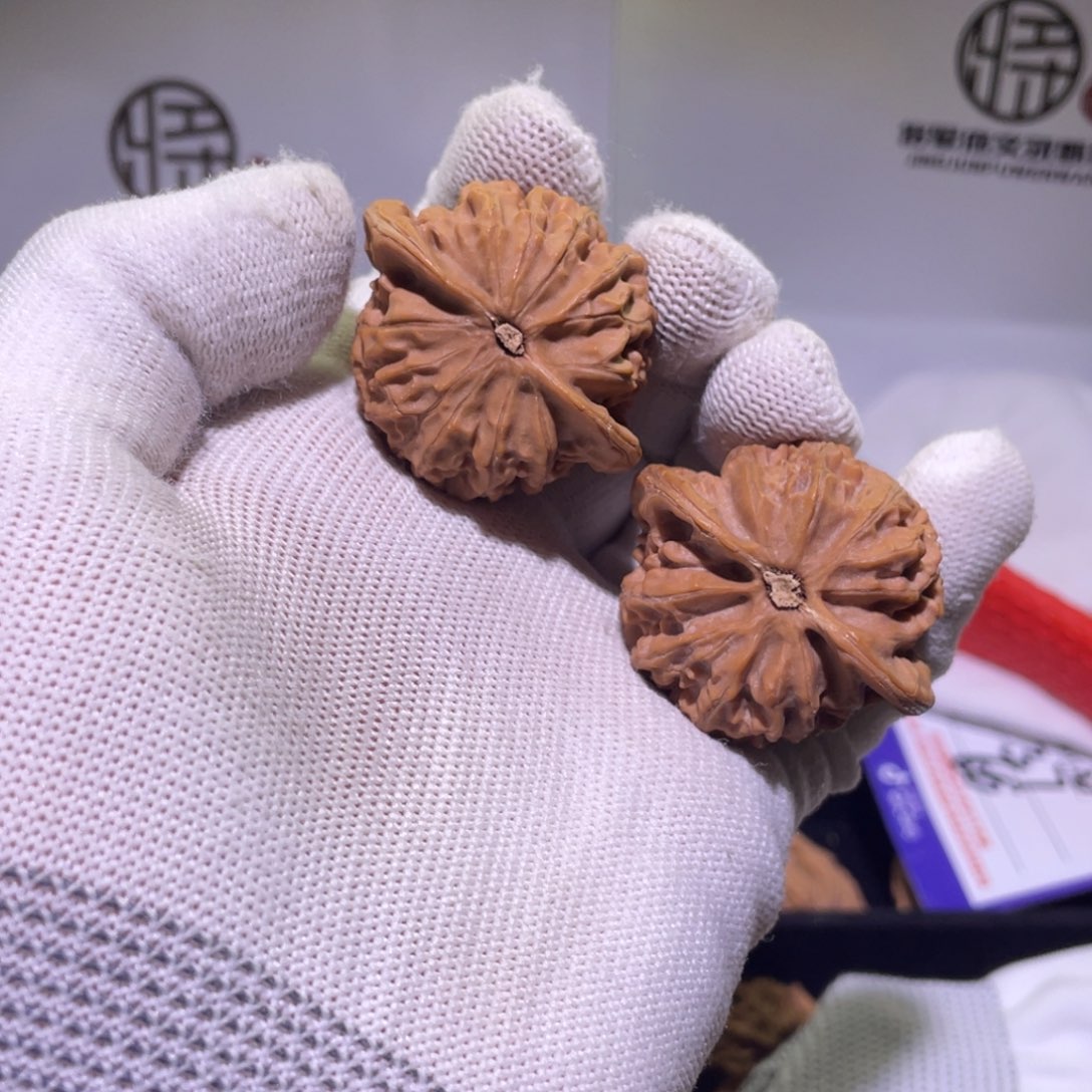 文玩核桃把件深*805宫灯