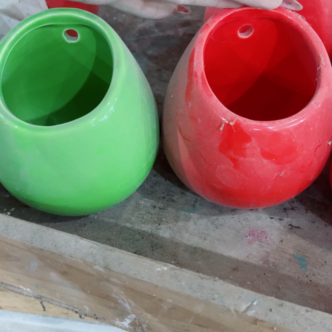 有孔，陶瓷花盆满10米包邮发货