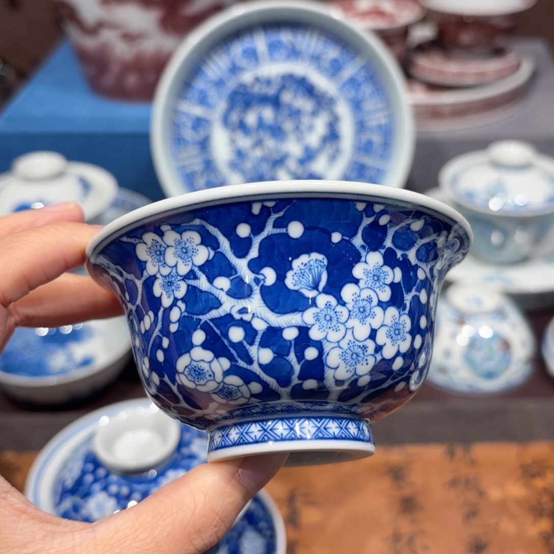 瓷片景德镇纯手工手绘