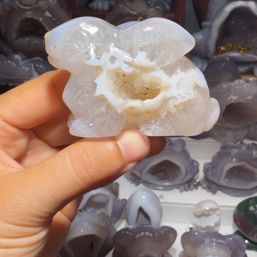 玛瑙/玉髓未镶嵌摆件
