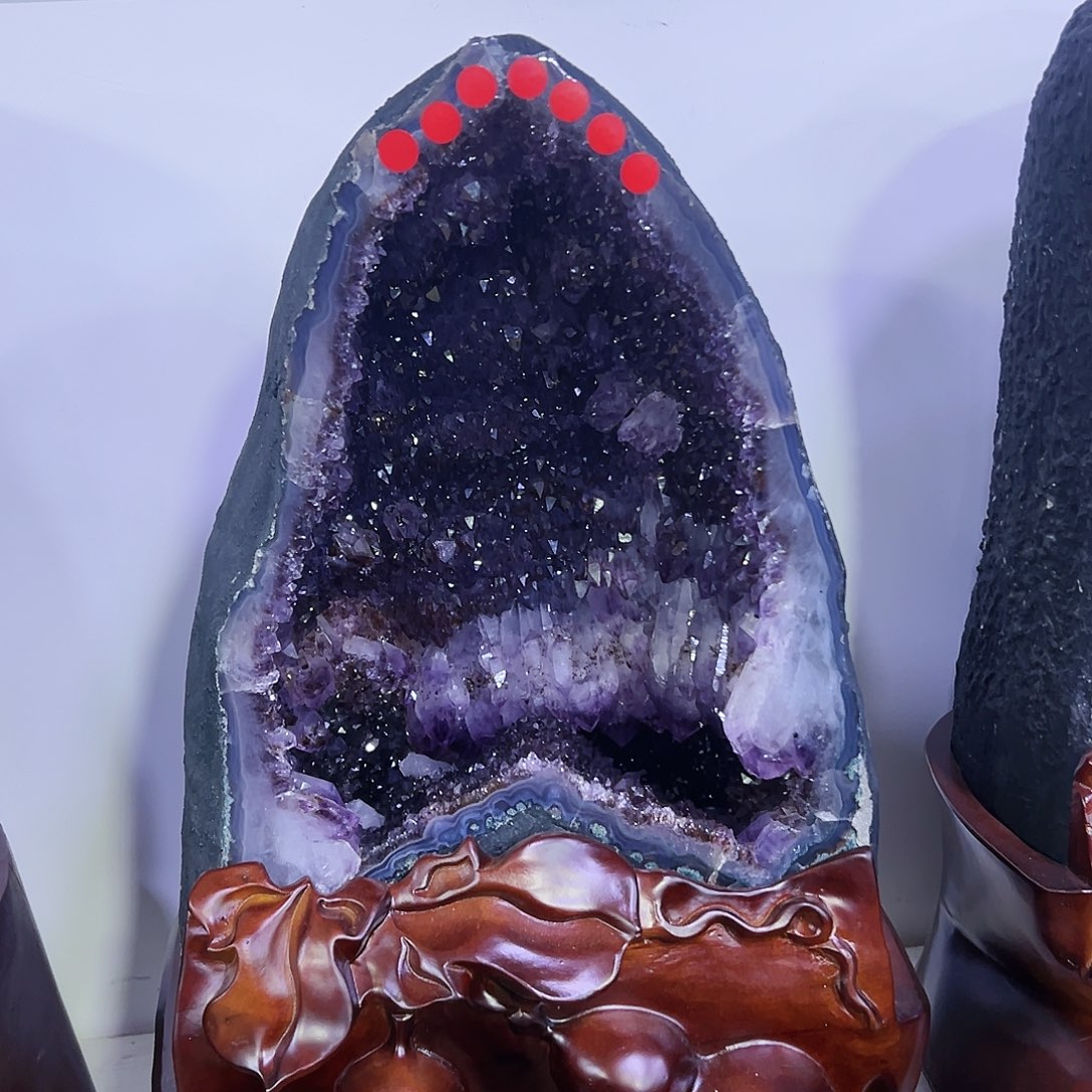 未镶嵌大型摆件（非配饰）紫晶