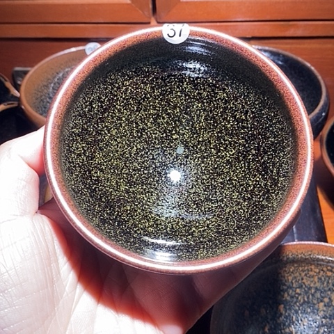 茶盏柴烧手工香炉盏