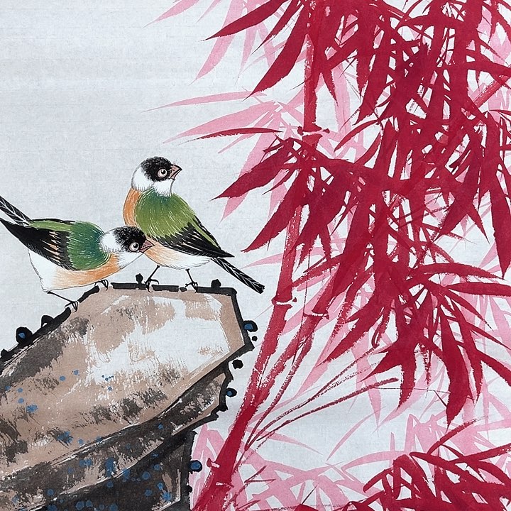 精品国画精品作品