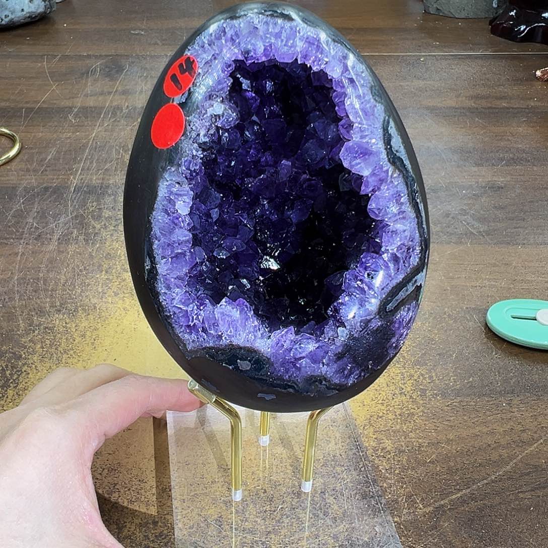 紫晶摆件未镶嵌晶体