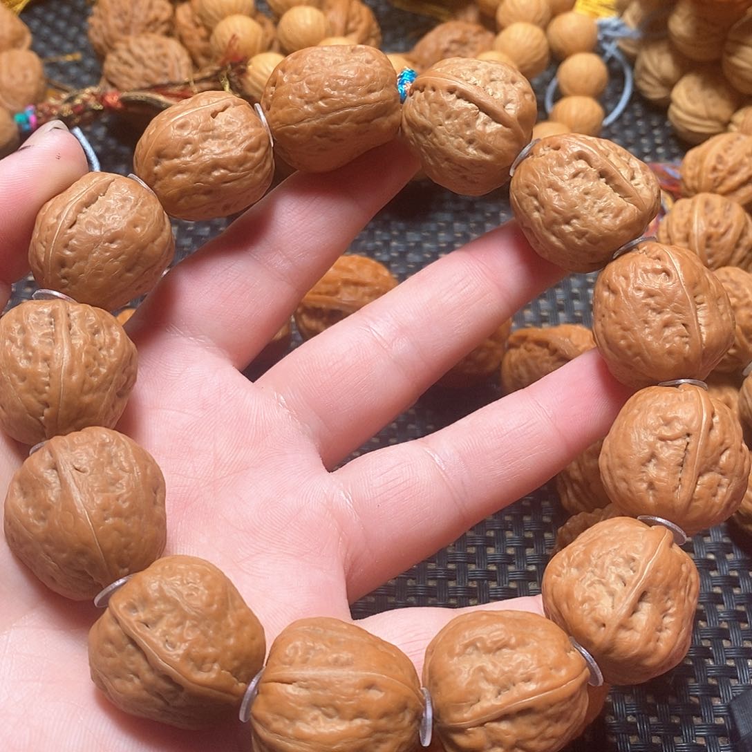 文玩核桃手串蛤蟆头手串