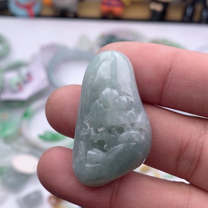 翡翠吊坠(不含链)未镶嵌