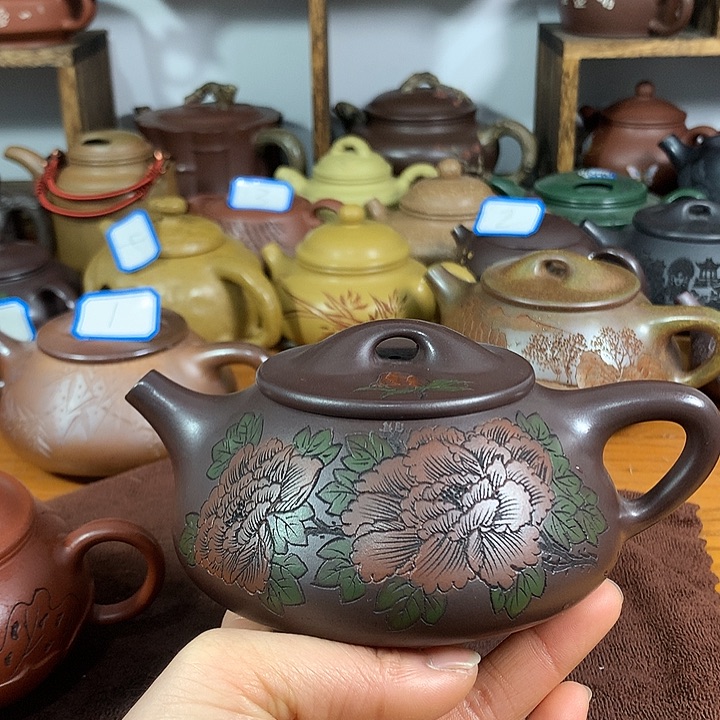 韩***蔚紫砂茶壶紫砂微瑕