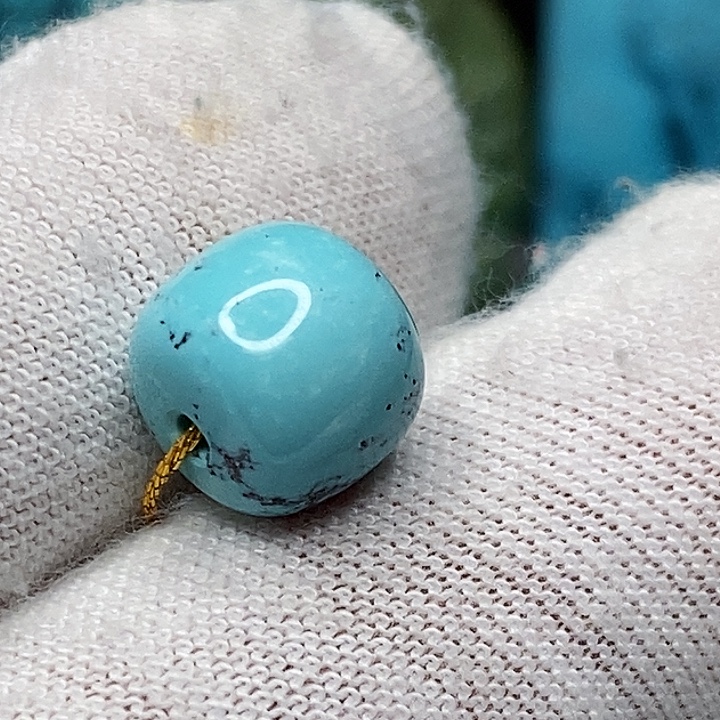 绿松石未镶嵌天然原矿 地大质检