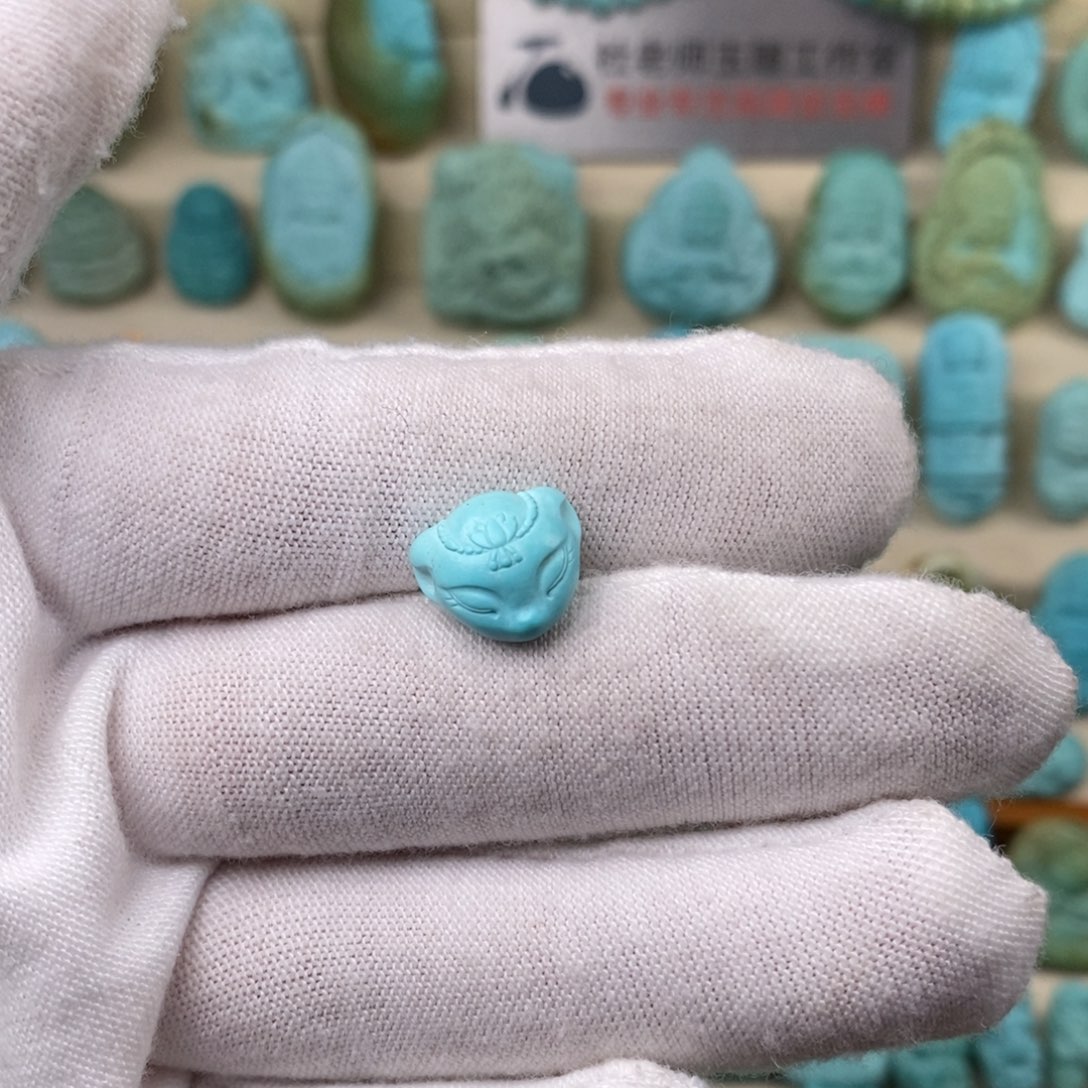 绿松石珠宝奇石未镶嵌
