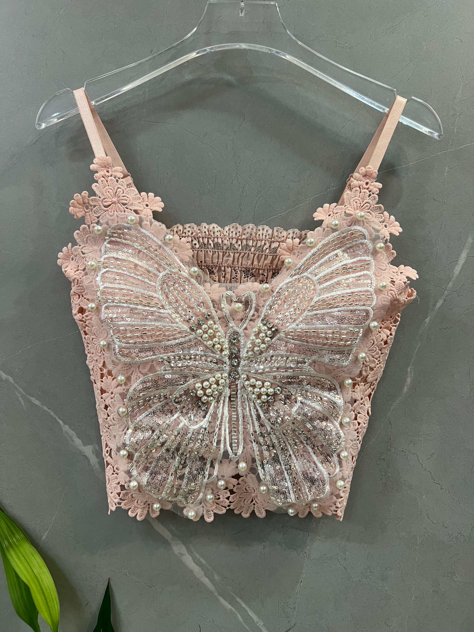 2025女打底重工钉珠美背#088