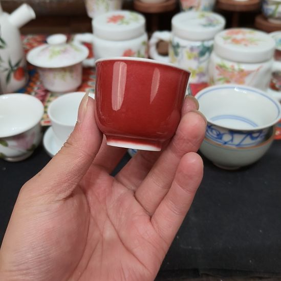 陶瓷摆件景德镇手工手绘高温瓷器