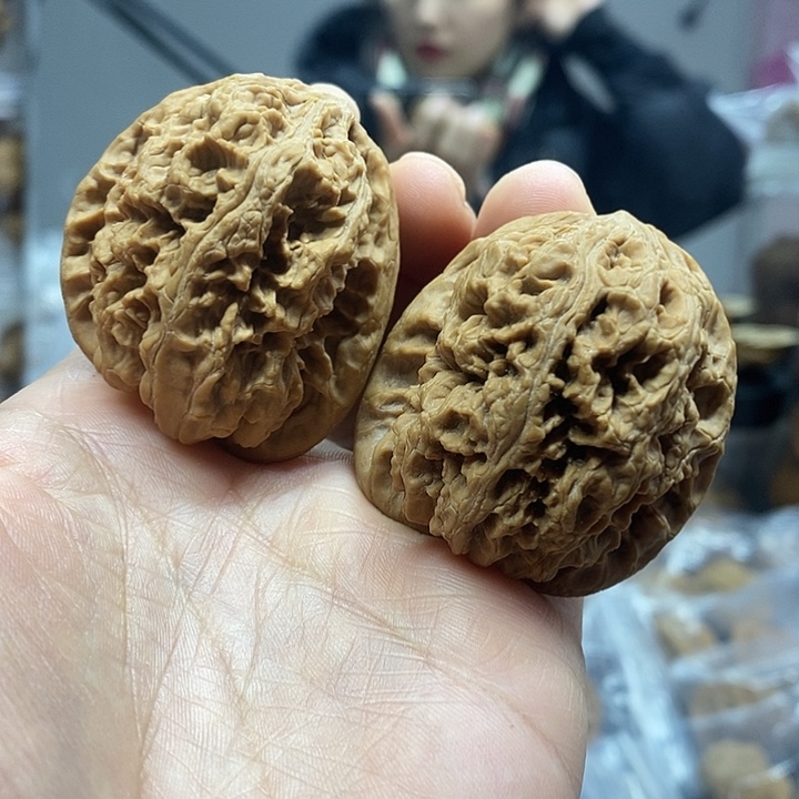 文玩核桃把件41将军油