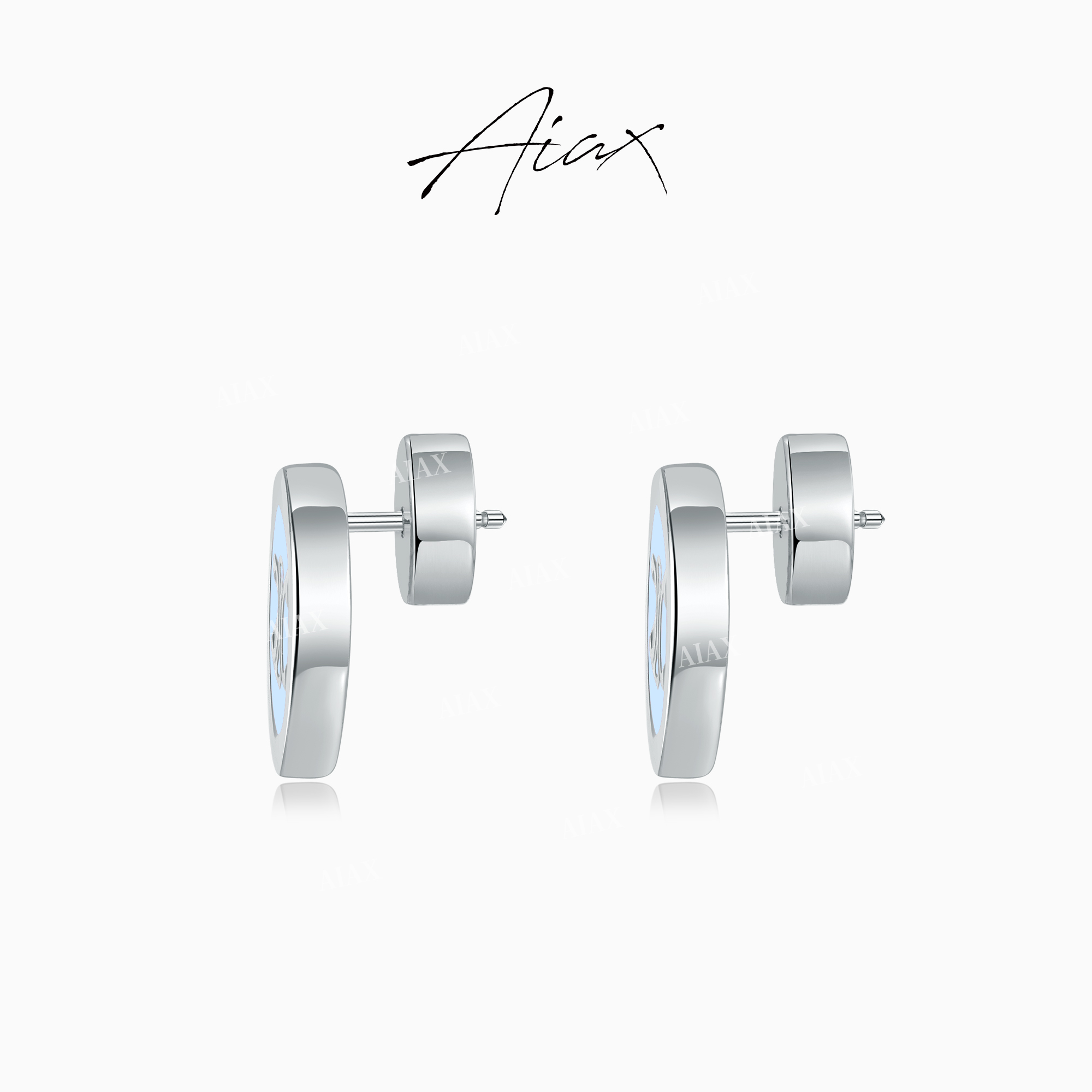 铜合金珐琅耳饰 AIAX 618 夏上新 小众首饰凯旋门耳环女TSL1360