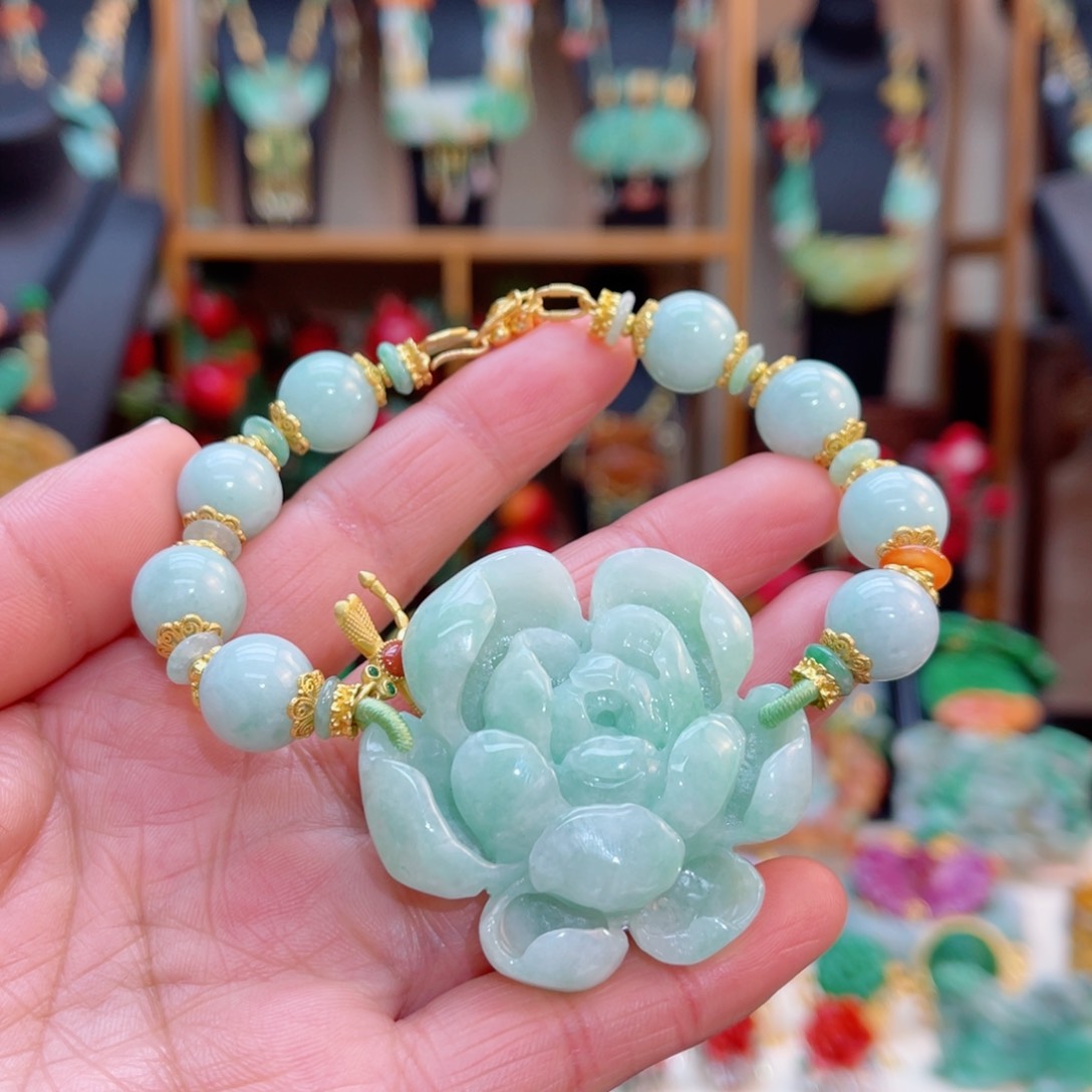 翡翠手串合金48小时鉴赏期