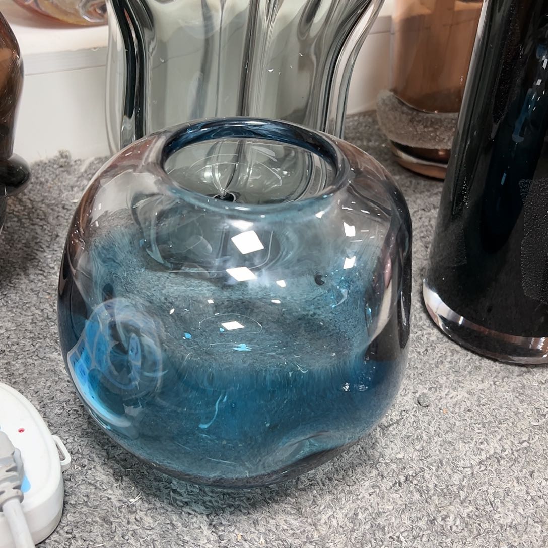 琉璃高17轻奢琉璃花器微瑕福利