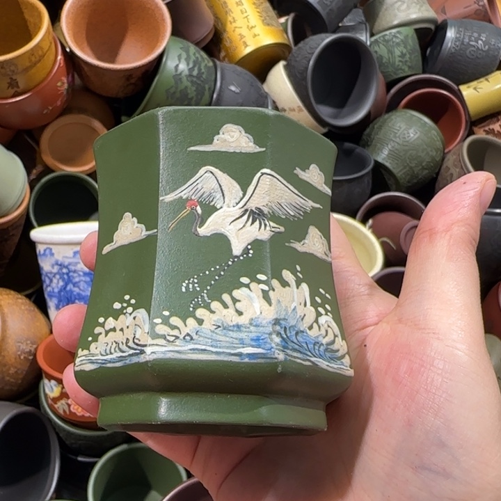 茶杯紫砂全手工紫砂