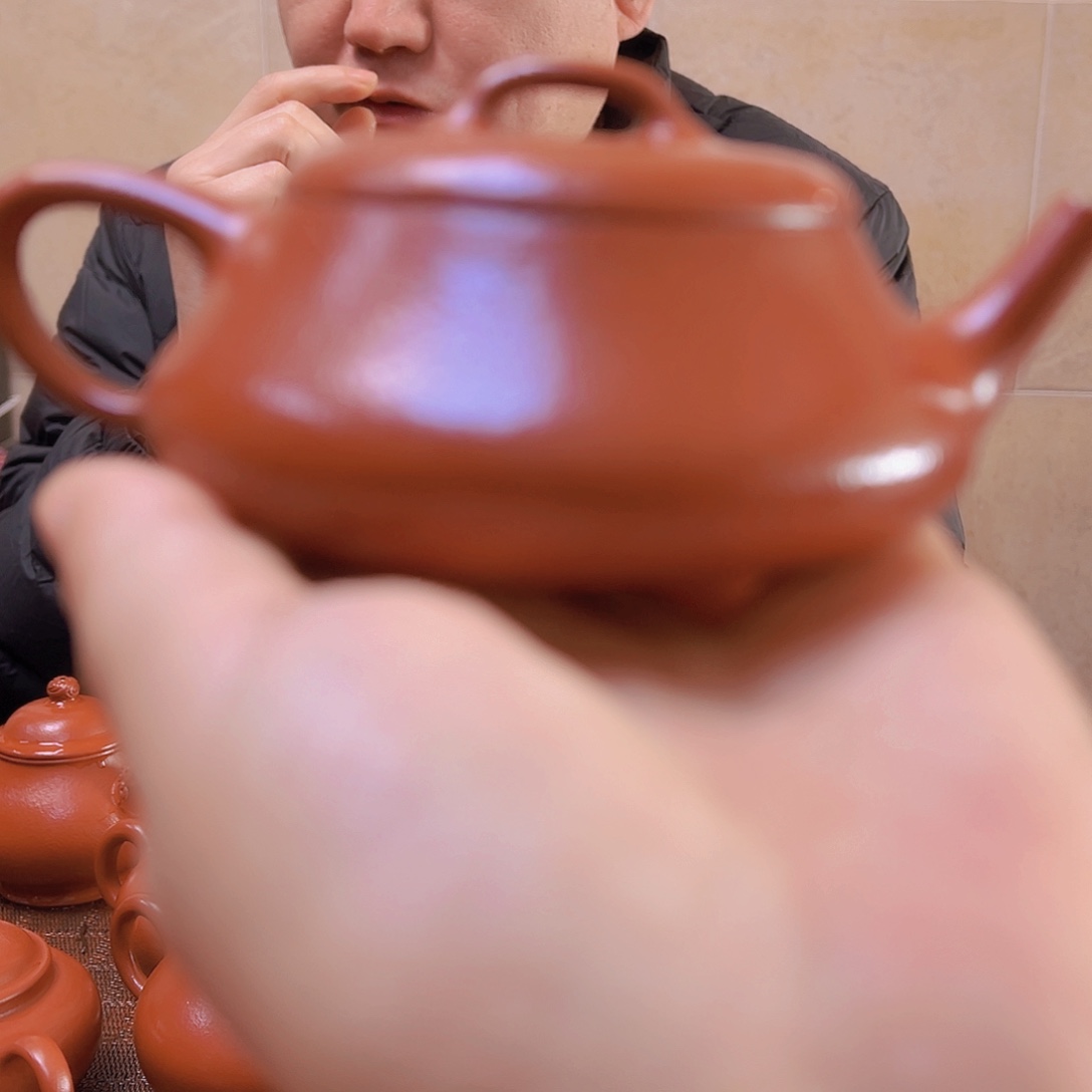 紫砂茶壶马**a宜兴紫砂壶石瓢