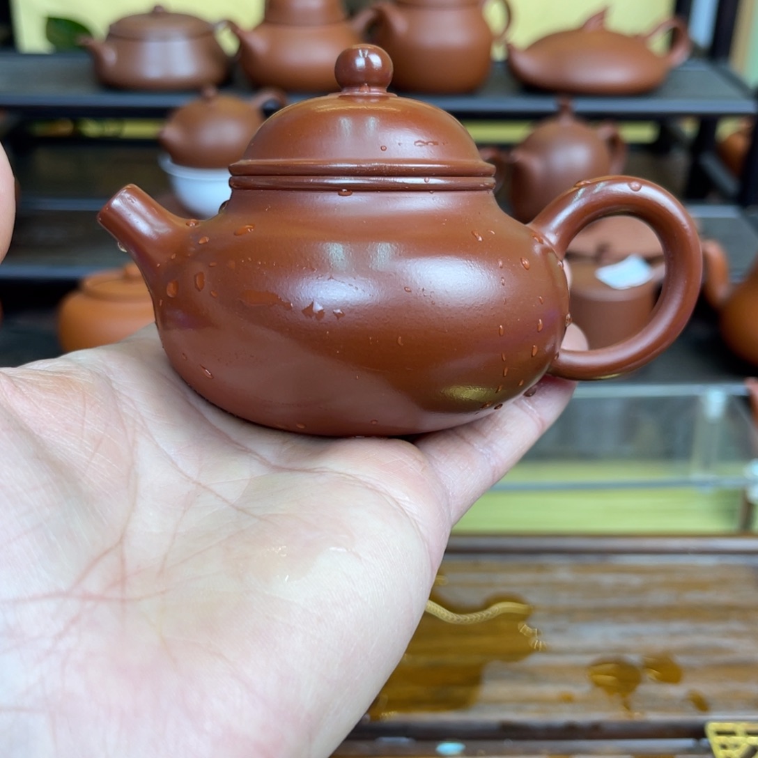 紫砂壶潮州手拉壶