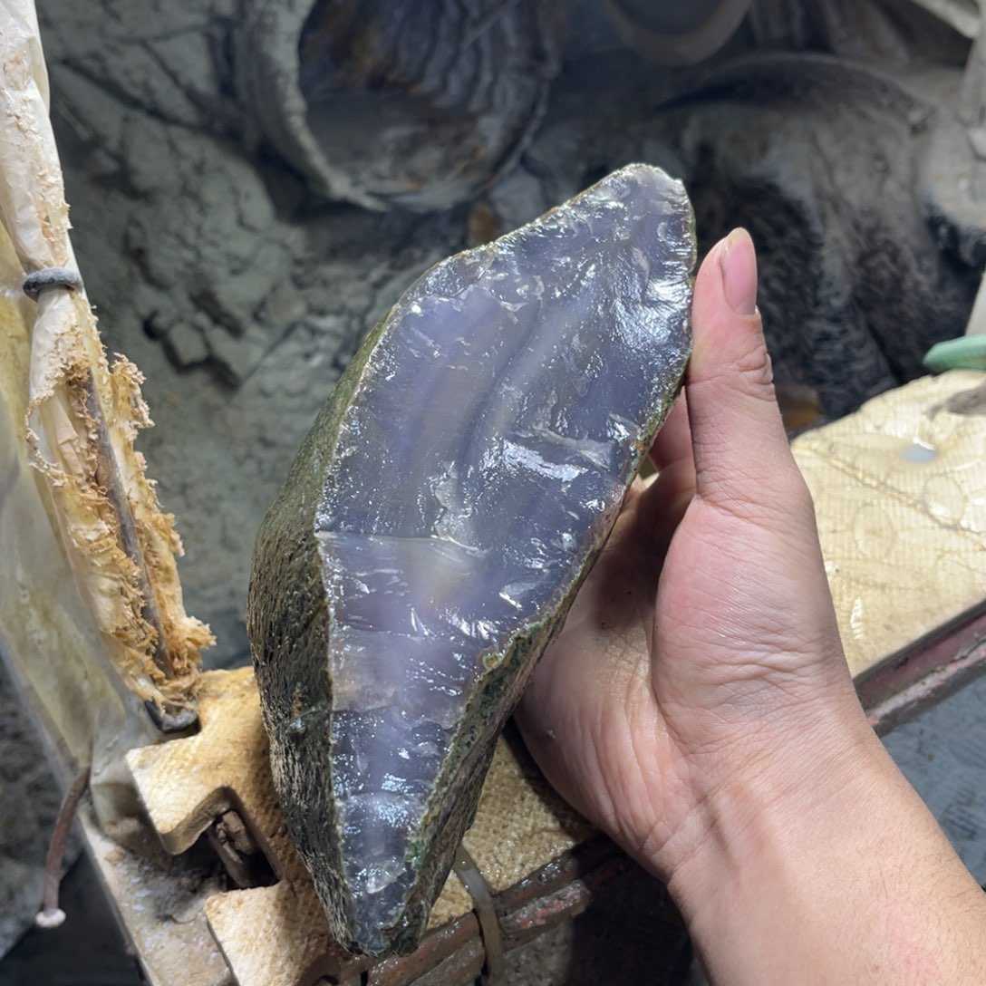 无***我定制玛瑙天然玛瑙手镯原石