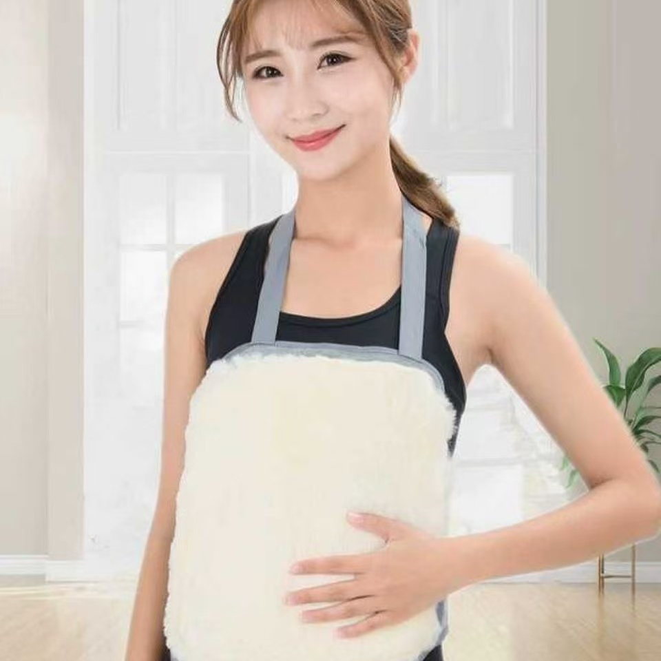 羊皮羊毛护肚护胃防风保暖