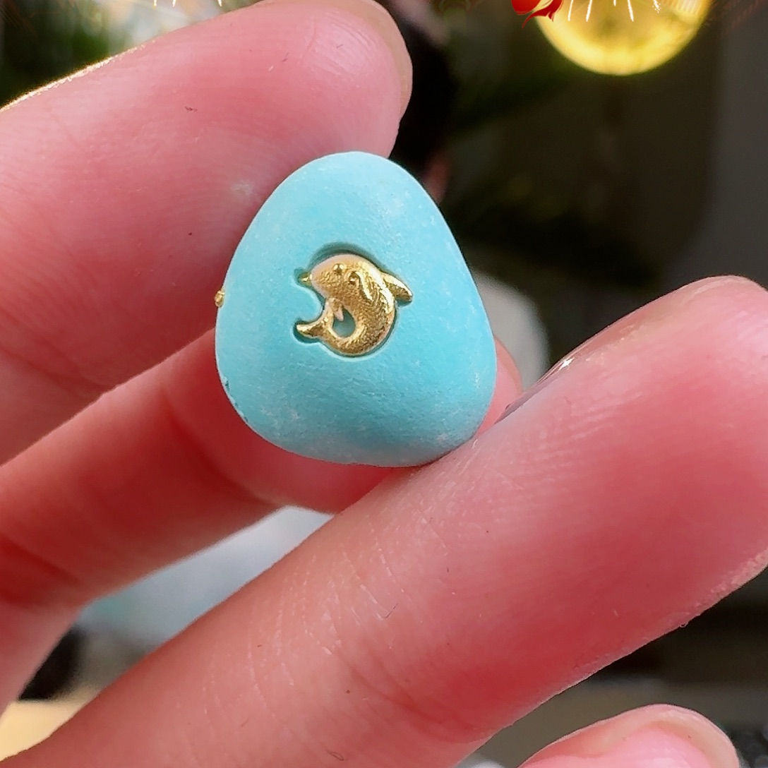 绿松石珠宝奇石未镶嵌