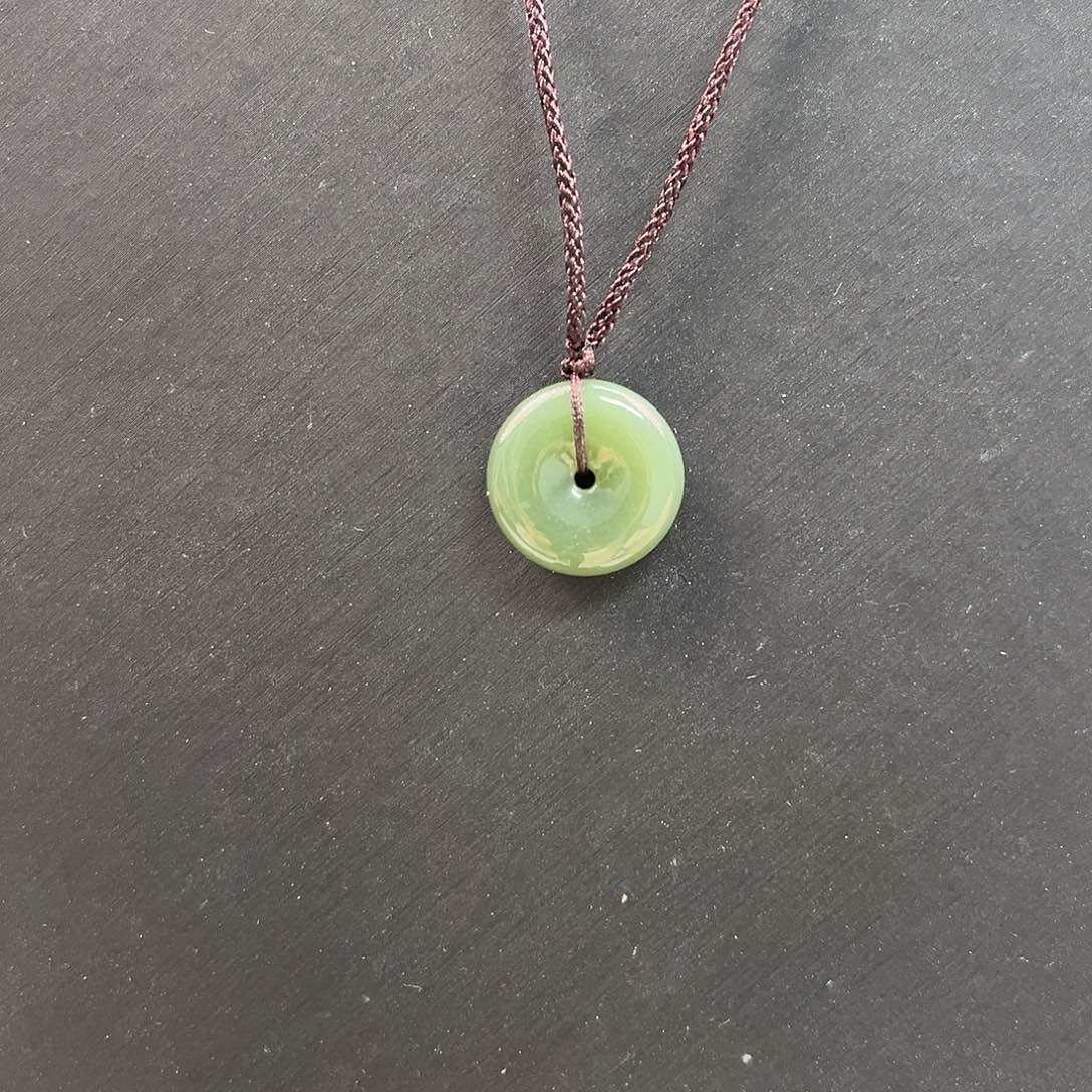 和田玉（糖玉）未镶嵌颈饰和田玉平安扣