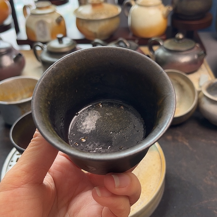 用***6茶盏柴烧茶具柴烧茶具