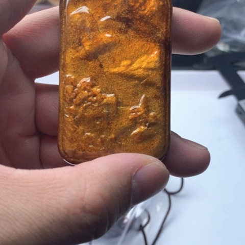 未镶嵌颈饰琥珀101吊坠
