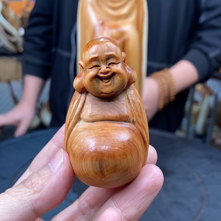 柏木（崖柏）手把件