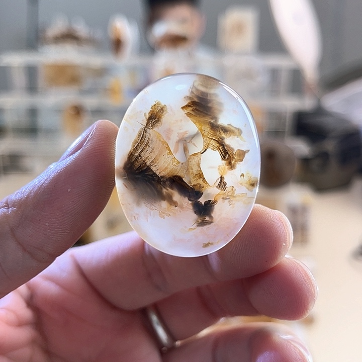 玛瑙/玉髓未镶嵌吊坠(不含链)