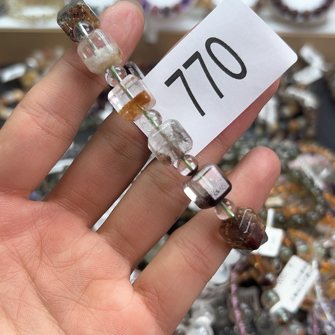 水晶手链未镶嵌手链