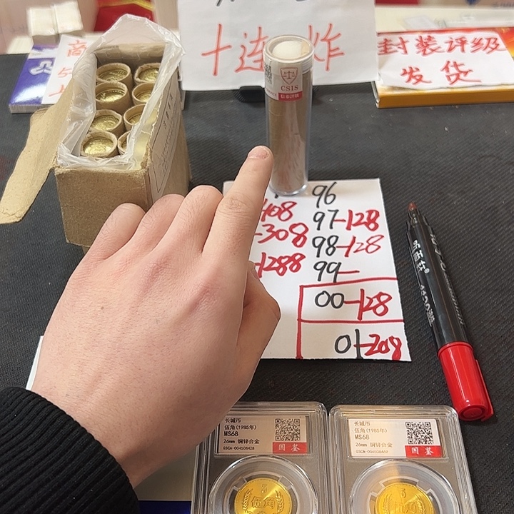 中国人民银行98门卷封装评级