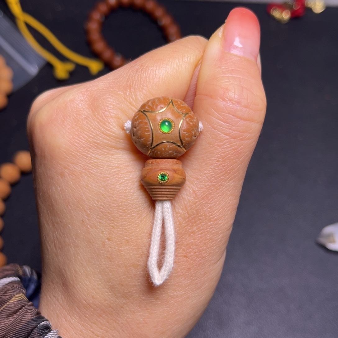 凤眼菩提吊坠18+mm五星