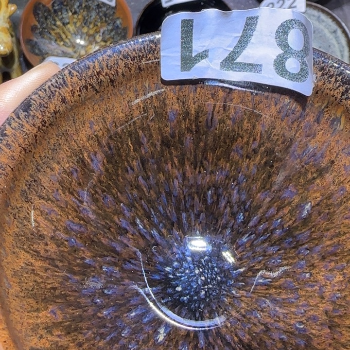 茶盏福建盏茶器波束口