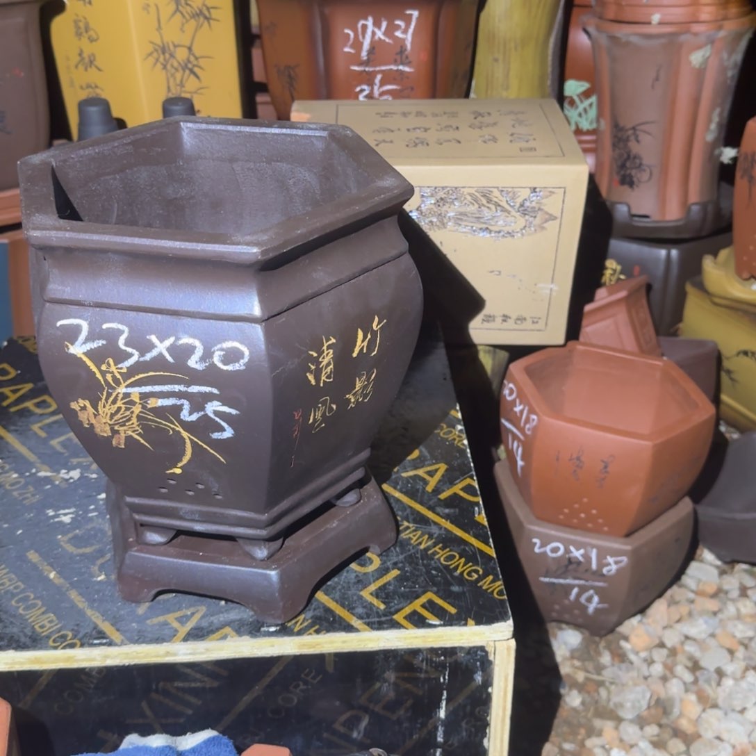 紫砂花盆花盆盆景盆栽