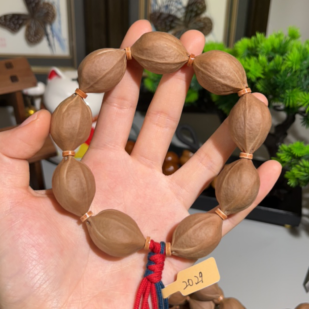 【文帆铁核】20*29三花鲨鱼背素串梅林铁核精品老树核