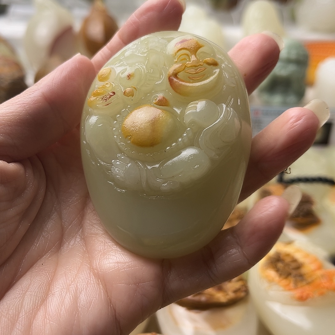 石材古青石不退换佛微瑕