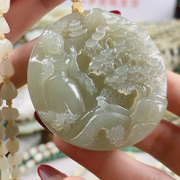 未镶嵌和田玉挂件