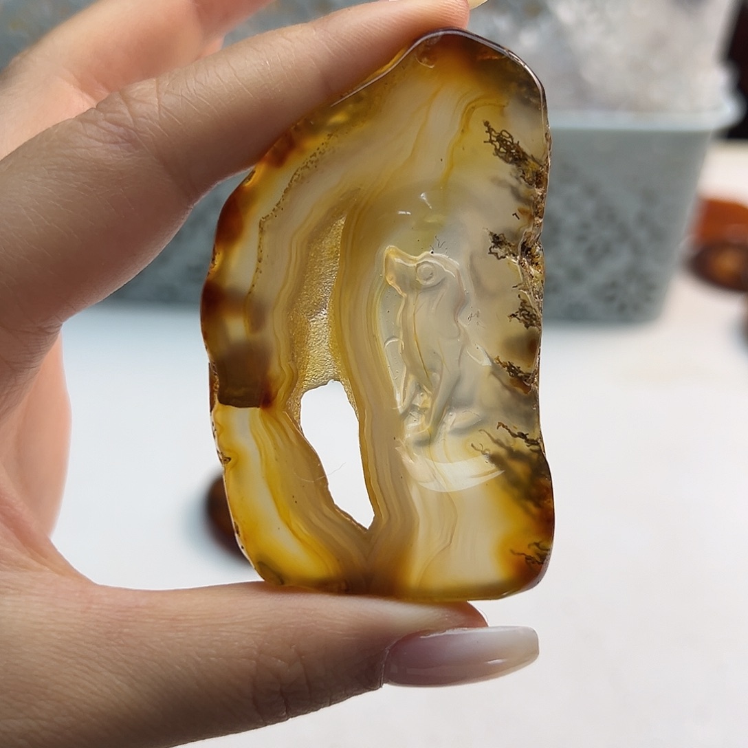 玛瑙/玉髓未镶嵌颈饰