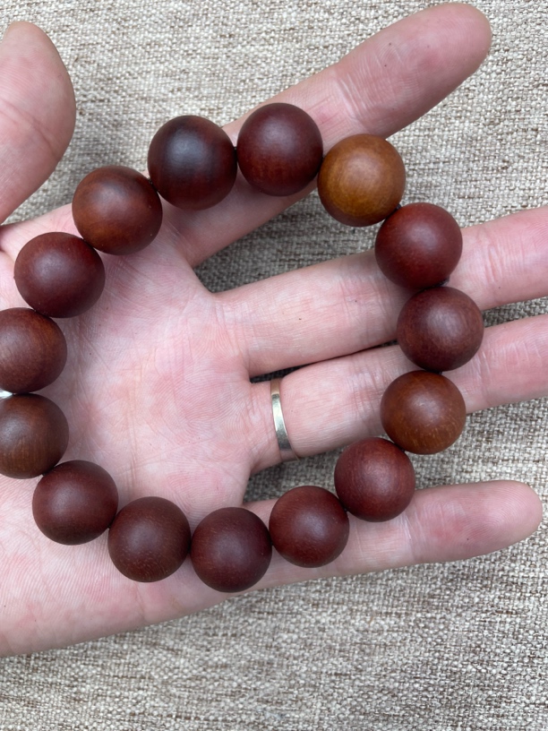 增香沉香木串文玩老料 39号