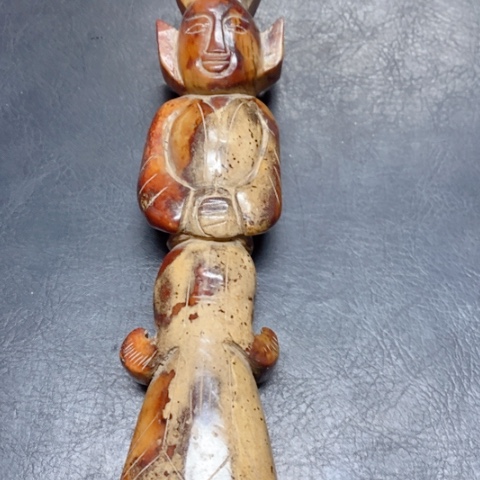 紫金钵盂菩提吊坠