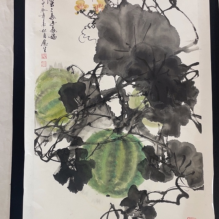 国画老师手绘作品