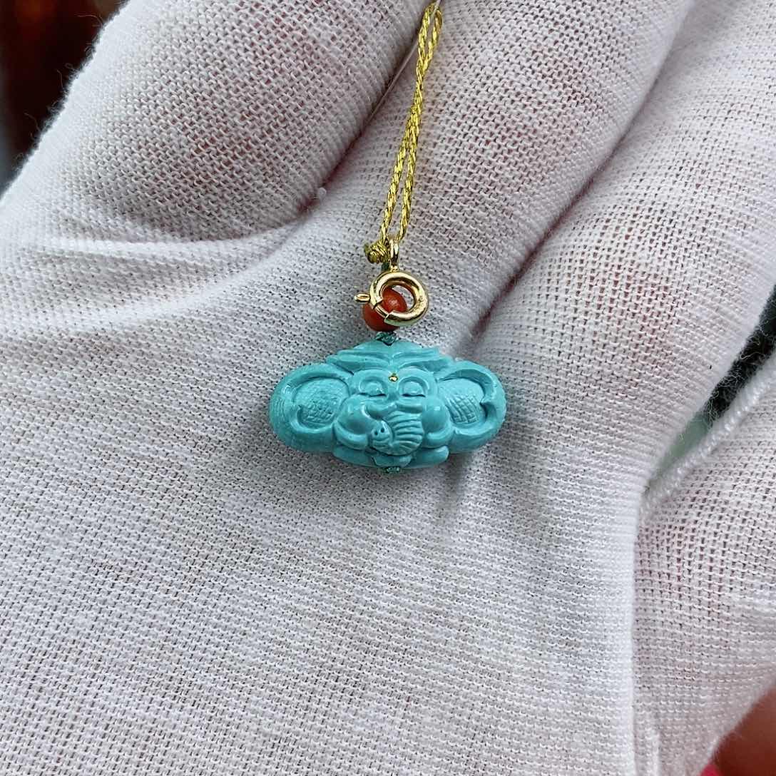 绿松石珠宝奇石未镶嵌