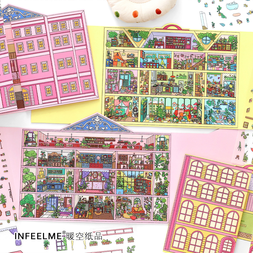 【Infeel.Me】今日营业中第二十弹造景贴纸微缩场景手工DIY