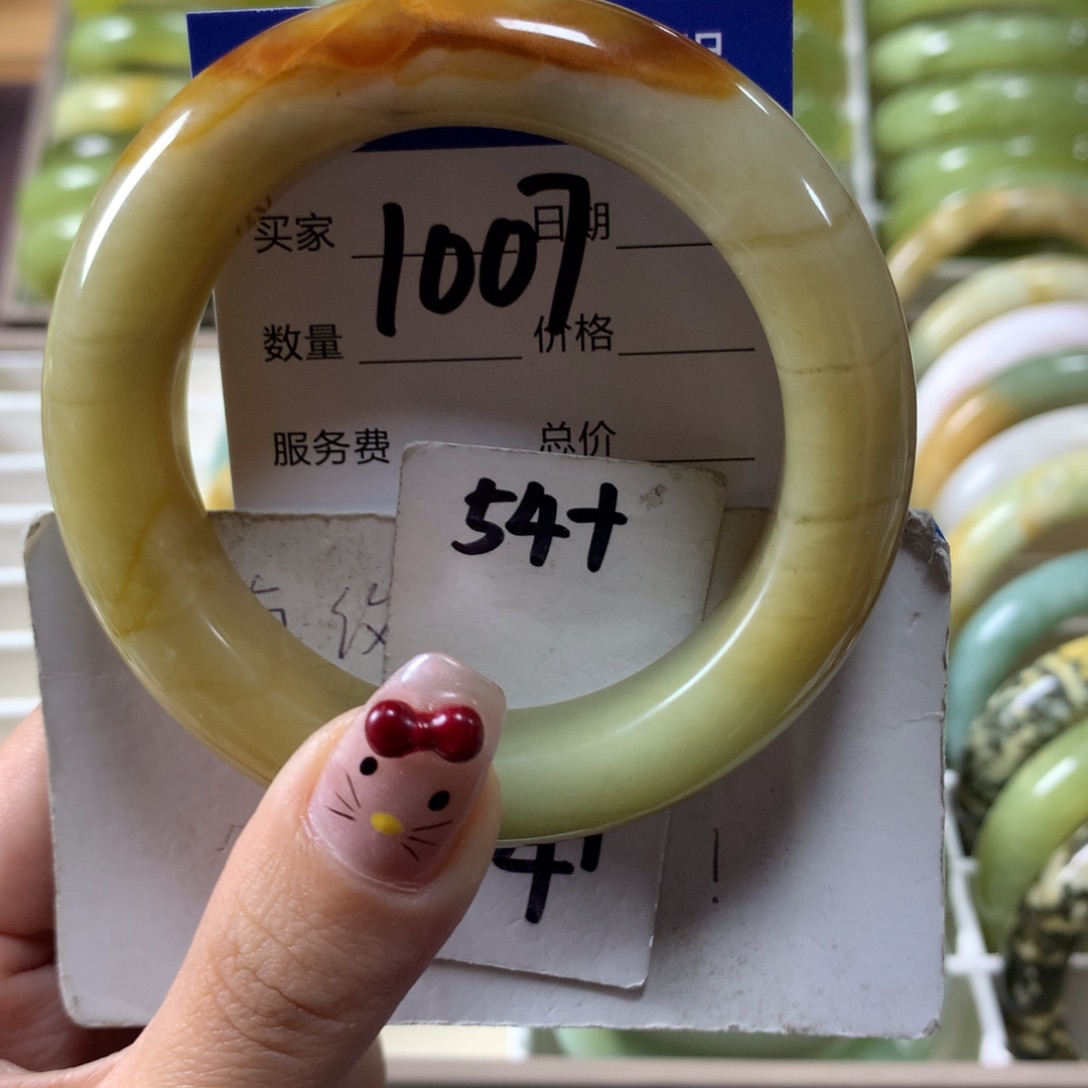 蛇纹石玉手镯未镶嵌君*儿1007
