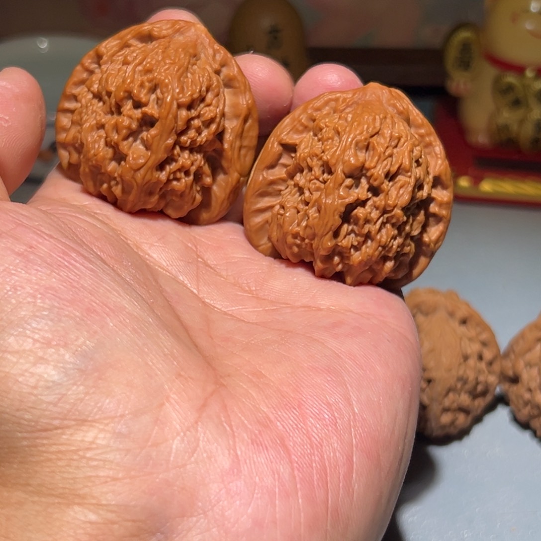 瑞麟文玩核桃蚂蚁沟 42.42.42
