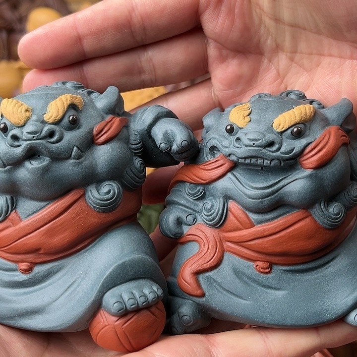 紫砂茶宠紫砂喜事连连